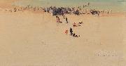 Elioth Gruner Along the Sands china oil painting artist